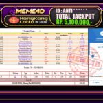 Bukti Jp MEME4D Togel Online 15 Oktober 2025