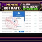 Bukti Jp MEME4D Slot Online 22 Oktober 2025