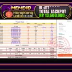 Bukti Jp MEME4D Togel Online 11 Oktober 2025
