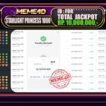 Bukti Jp MEME4D Slot Online 26 Oktober 2025