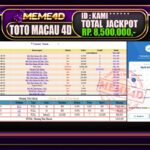 Bukti Jp MEME4D Togel Online 15 Oktober 2025
