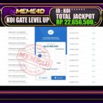 Bukti Jp MEME4D Slot Online 12 Oktober 2025