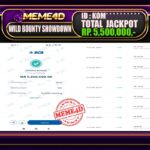 Bukti Jp MEME4D Slot Online 28 Oktober 2025