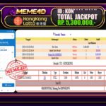 Bukti Jp MEME4D Togel Online 24 Oktober 2025