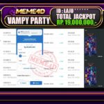 Bukti Jp MEME4D Slot Online 19 Oktober 2025