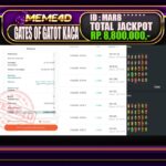 Bukti Jp MEME4D Slot Online 14 Oktober 2025