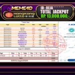Bukti Jp MEME4D Togel Online 15 Oktober 2025