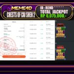 Bukti Jp MEME4D Slot Online 12 Oktober 2025