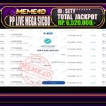 Bukti Jp MEME4D Casino Online 08 Oktober2025