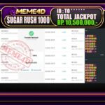 Bukti Jp MEME4D Slot Online 22 Oktober 2025