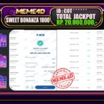 Bukti Jp MEME4D Slot Online 01 November 2025