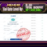 Bukti Jp MEME4D Slot Online 21 November 2025