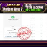 Bukti Jp MEME4D Slot Online 21 November 2025