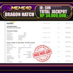 Bukti Jp MEME4D Slot Online 01 November 2025