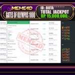 Bukti Jp MEME4D Slot Online 28 Desember 2025