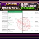 Bukti Jp MEME4D Slot Online 14 Desember 2025