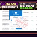 Bukti Jp MEME4D Slot Online 22 Desember 2025