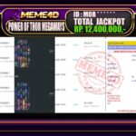 Bukti Jp MEME4D Slot Online 15 Desember 2025