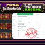 Bukti Jp MEME4D Slot Online 07 Desember 2025