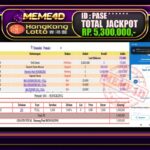 Bukti Jp MEME4D Togel Online 12 Desember 2025