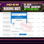 Bukti Jp MEME4D Slot Online 30 Desember 2025