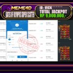 Bukti Jp MEME4D Slot Online 28 Desember 2025