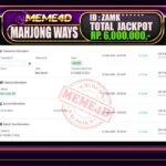 Bukti Jp MEME4D Slot Online 22 Desember 2025