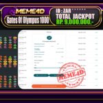 Bukti Jp MEME4D Slot Online 01 Desember 2025