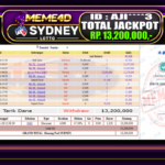 Bukti Jp MEME4D Togel Online 28 Januari 2026