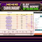 Bukti Jp MEME4D Togel Online 25 Januari 2026