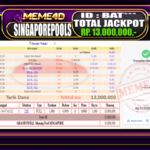 Bukti Jp MEME4D Togel Online 24 Januari 2026
