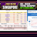 Bukti Jp MEME4D Togel Online 19 Januari 2026