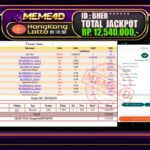 Bukti Jp MEME4D Togel Online 20 Januari 2026