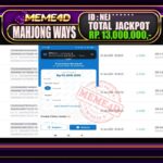 Bukti Jp MEME4D Slot Online 01 Januari 2026