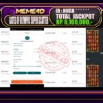 Bukti Jp MEME4D Slot Online 20 Januari 2026