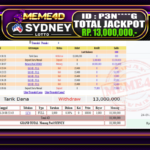 Bukti Jp MEME4D Togel Online 24 Januari 2026