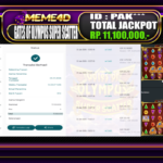 Bukti Jp MEME4D Slot Online 23 Januari 2026