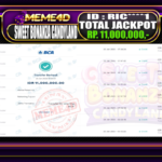 Bukti Jp MEME4D Casino Online 26 Januari 2026