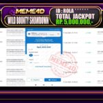 Bukti Jp MEME4D Slot Online 18 Januari 2026