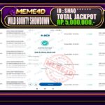 Bukti Jp MEME4D Slot Online 19 Januari 2026