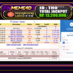 Bukti Jp MEME4D Togel Online 17 Januari 2026