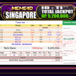 Bukti Jp MEME4D Togel Online 22 Januari 2026