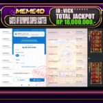 Bukti Jp MEME4D Slot Online 29 Januari 2026