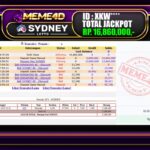 Bukti Jp MEME4D Togel Online 16 Januari 2026