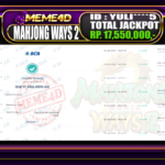 Bukti Jp MEME4D Slot Online 22 Januari 2026