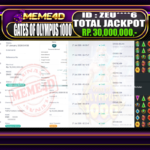 Bukti Jp MEME4D Slot Online 27 Januari 2026