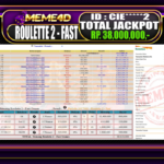 Bukti Jp MEME4D Casino Online 01 February 2026