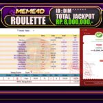 Bukti Jp MEME4D Casino Online 02 February 2026