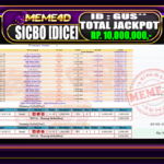 Bukti Jp MEME4D Casino Online 20 February 2026