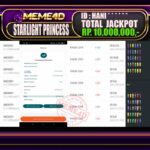 Bukti Jp MEME4D Slot Online 19 February 2026